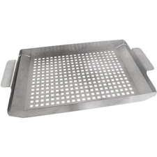 Orion grill rozsdamentes acél perforált 38,5x22,5x3 cm konyhai eszköz