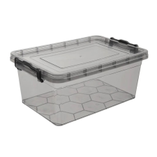 Orion műanyag tárolódoboz 9 liter füstszínű (127312) (orion127312) bútor