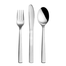 Orion PLAIN 3 részes evőeszközkészlet tányér és evőeszköz