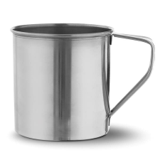 Orion Rozsdamentes acél bögre 10 cm átmérő 0,6 l bögrék, csészék