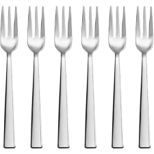 Orion Rozsdamentes acél, desszerthez, PLAIN 6 darab tányér és evőeszköz