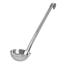 Orion Rozsdamentes acél merőkanál, 9 cm átmérőjű, 34 cm konyhai eszköz