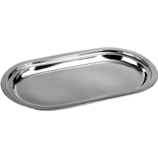 Orion Rozsdamentes acél ovális tálca 33x19 cm konyhai eszköz