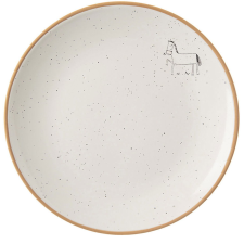 Orion STATEK Desszertes tányér, kerámia, ló mintás, 19,5 cm (129109) tányér és evőeszköz