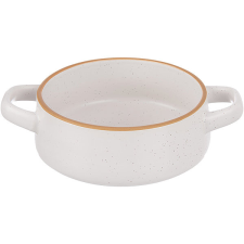 Orion STATEK levesestál, átmérő 16 cm, kerámia tányér és evőeszköz