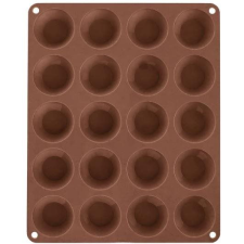 Orion Szilikon forma, kis muffinok, 20-as, barna (8592381178574) sütés és főzés