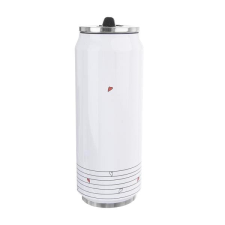 Orion Termosz-üdítős doboz, rozsdamentes acél, 0,5 l SZÍVECSKÉK termosz