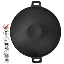 Orion WOK öntöttvas serpenyő 30 cm átmérővel (112989) edény