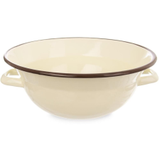 Orion Zománcozott tál BROWN átm. 26 cm (720261) tányér és evőeszköz