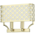 Orlicki Design Verno oldalfali lámpa 2x12 W fehér-arany OR84603