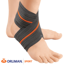 ORLIMAN SPORT elasztikus bokaszorító, pánttal- PREMIUM gyógyászati segédeszköz