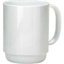 Ormanin Műanyag pohár Ornamin 350 ml, fehér üdítős pohár