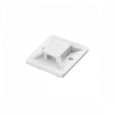 ORNO Kábelkötöző tartó, öntapadós, 20x20 mm, fehér, 50 db villanyszerelés