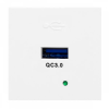  ORNO OR-GM-9010/W/USBQ Beépíthető Quick Charge USB 3.0, fehér színben