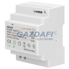 ORNO OR-PSU-1649 Moduláris tápegység, 24VDC, 4A, 100W villanyszerelés