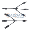 ORNO ORNO OR-PV-13607 3xMC4 Y-type Napelem csatlakozó, 30A