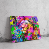  Oroszlán Színkavalkád - Pop Art Vászonkép
