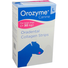Orozyme rágószalag szájhigiéniás rágóka kutyáknak (L; 30 kg feletti kutyáknak) 141g jutalomfalat kutyáknak