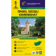  Őrség, Göcsej, Kemeneshát turistatérkép 1:60000 - Goricko térképével térkép