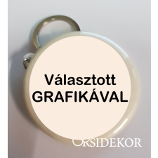 OrsiDekor Kulcstartó köszönetajándék egyedi mintával kulcstartó