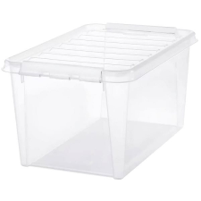 ORTHEX Classic tárolódoboz, fehér csatok, 47 l bútor