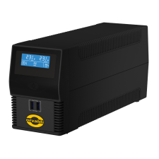 Orvaldi i600LCD USB 600VA / 360W Vonalinteraktív UPS (ID600CH) szünetmentes áramforrás