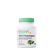 Osavi Herbal Sleep Support, gyógynövényes alvástámogatás, 60 vegán kapszula Étrend-kiegészítő vitamin és táplálékkiegészítő