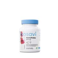 Osavi metilfolát, folsav, 600 µg, 60 vega kapszula étrend-kiegészítő vitamin és táplálékkiegészítő