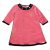 OshKosh rózsaszín-fekete lány kordbársony ruha – 104