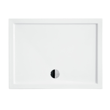  OSKAR120 aszimmetrikus akril zuhanytálca 120x80x5,5 cm kád, zuhanykabin