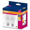 Osram 2PAK LED izzó E27 A60 13W = 100W 1521lm 3000K meleg 200° OSRAM ÉRTÉK