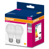Osram 2PAK LED izzó E27 A68 19W = 150W 2452lm 6500K hideg 200° OSRAM ÉRTÉK