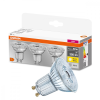 Osram 3PAK LED izzó GU10 3.6W = 50W 350lm 2700K meleg 36° OSRAM alap