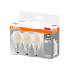 Osram BASE LED fényforrás E27 7W körte matt meleg fehér 3db (4058075819351) (4058075819351)