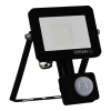 OSRAM FLOODLIGHT LUX SENSOR 10W 840 kültéri LED fényvető(reflektor) fény-és mozgásérzékelővel fekete, 10W teljesítmény, 900lm, 4000K, 30000h élettartam, IP65, 3év garancia, 220-240V ( 4099854489440 )