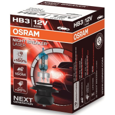 Osram HB3 Night Breaker Laser Next Generation +150% autó izzó, izzókészlet