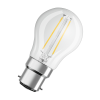 Osram LED izzó P45 gömb alakú B22d 2.5W = 25W 250lm 2700K Meleg 300° Retrofit Filament CLASSIC Osram