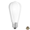 Osram LED izzó ST64 E27 4W = 40W 470lm 2700K Meleg 300° Retrofit Filament CLASSIC Osram