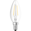 Osram LED-szálas izzó 3 darabos készletben gyertya alakú E14 / 4 W (470 lm) mele