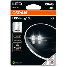 Osram LEDriving SL W2, 3W, hideg fehér, 6000 K, két darab a csomagban autóalkatrész