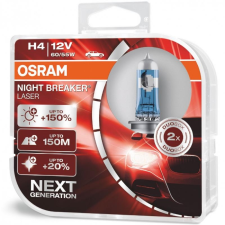 Osram Night Breaker Laser H4 +150% halogén izzó 55W világítási kellék