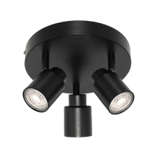 Osram Primal LED szpotlámpa, falra szerelhető, forgatható, PL 3xGU10, fekete (4099854587382) világítás