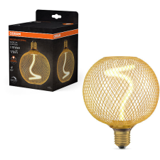 Osram Spirál LED izzó, E27, GLOBE, szabályozható meleg fehér izzó
