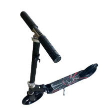 Összecsukaható roller nagy kerekekkel, Fekete - MS-005 roller