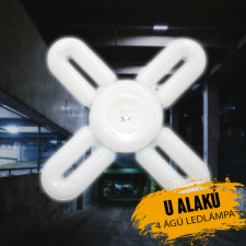 Összecsukható 4 ágú kicsi led izzó U-alakú izzó
