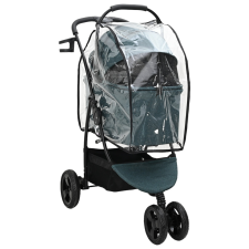  Összecsukható háziállat babakocsi Zöld 78 x 54 x 101 cm kisállatfelszerelés