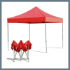Összecsukható kerti pavilon 3x3m, piros holm0279