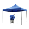  Összecsukható kerti pavilon, sörsátor 3x3m-es méretben - kék