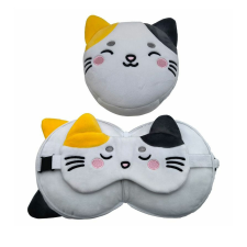  Összecsukható Lola, a Macska utazó nyakpárna szemtakaróval lakástextília