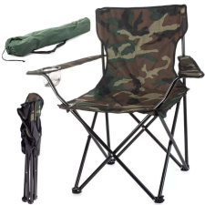  Összecsukható szék horgászathoz, kempingezéshez, kerthez - 80x82x50cm horgászszék, ágy